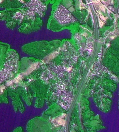 Imagem RGB Resultante da Fusão