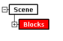 Blocks node collapsed
